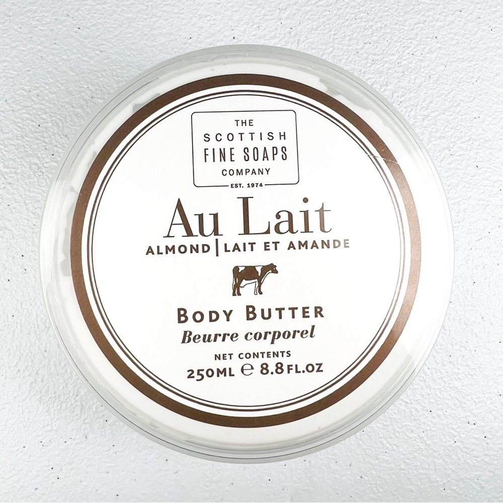 SCOTTISH FINE SOAPS Au Lait Almond Body Butter